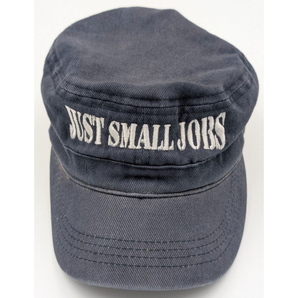 Just Small Jobs Fitted Cap Hat One Size Fits All Torn Tag